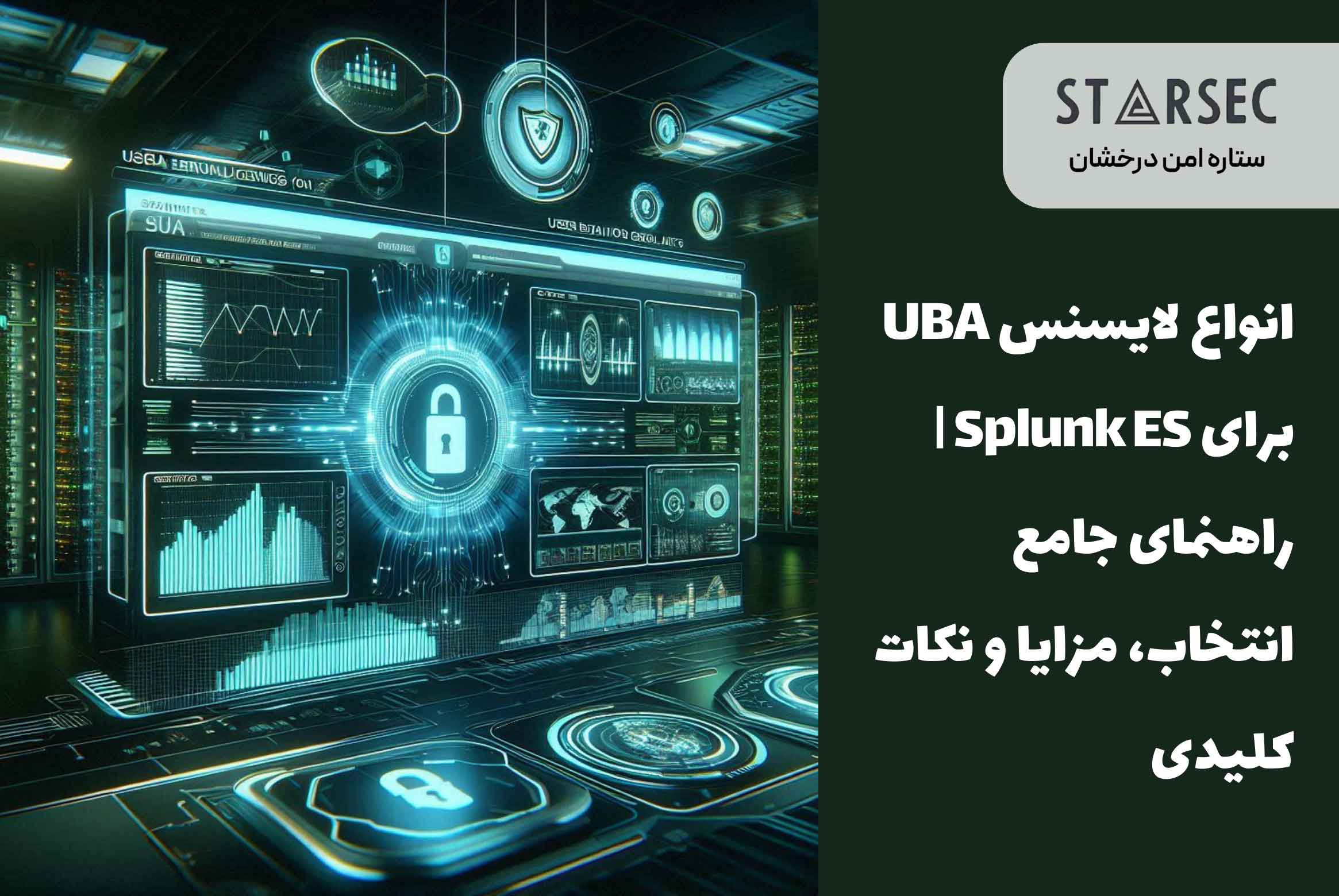 گزارش تهدیدات داخلی با UBA